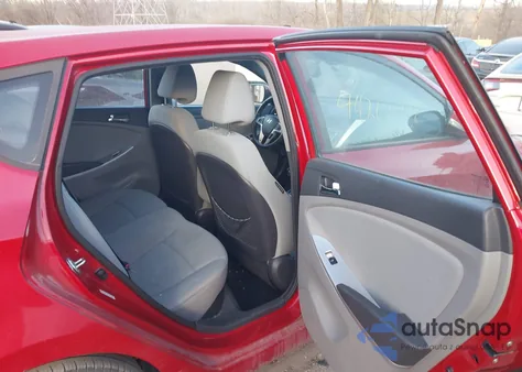 2013 Hyundai Accent Se из США, поврежденный, VIN KMHCU5AE1DU071243